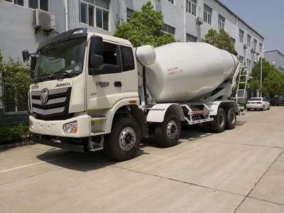 福田欧曼16方混凝土搅拌车 高效运输的工程利器